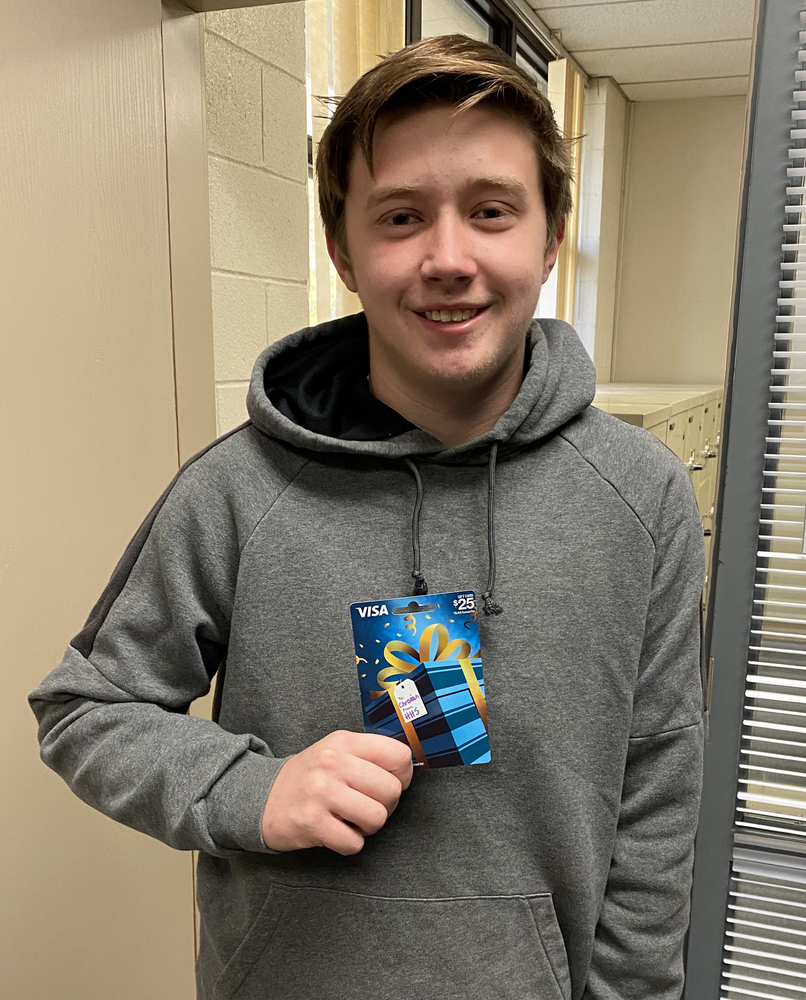 Christian H. Wins $25 Gift Card for Showing Kindness